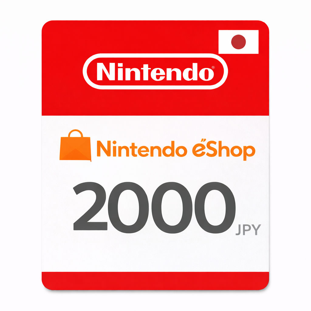 Nintendo Japan eShop 2000 JPY
