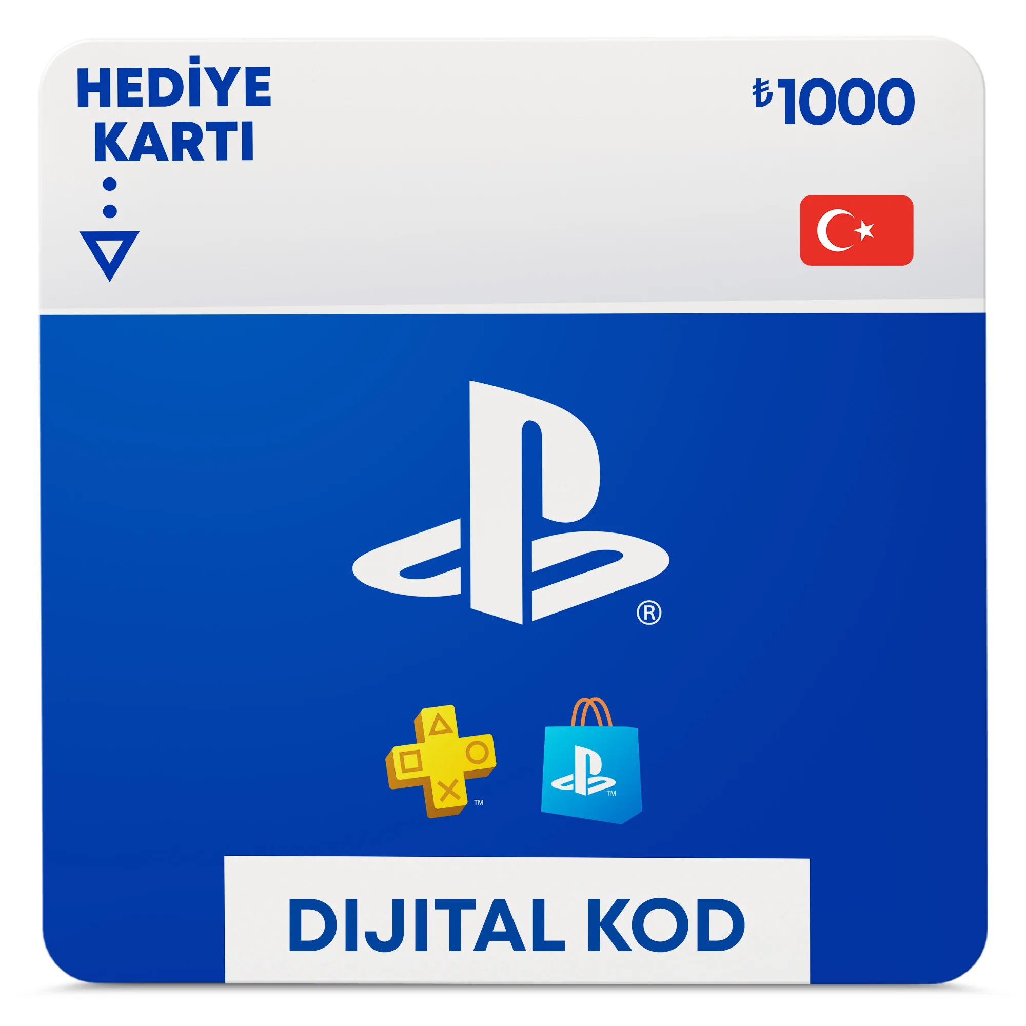 PlayStation Hediye Kartı 1000 TL