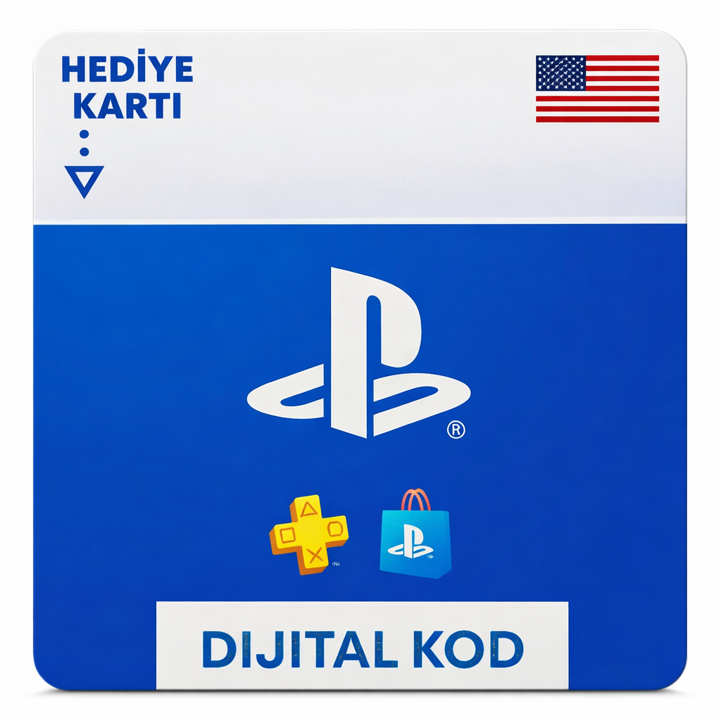 PlayStation Hediye Kartı 25 - 250 USD